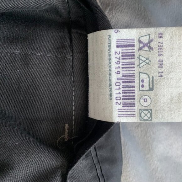 Hugo Boss Men's Brown Striped Virgin Wool Dress Pants 35X31 Scorsese Made in USA - Picture 7 of 9